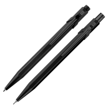 Caran d'Ache, Kugelschreiber, Set 849 black code, Kugelschreiber+Minenhalter